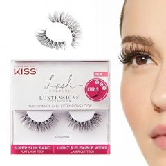 KISS Lash Couture Luxtension False Eyelashes, 'Royal Silk', 10 mm, Includes 1 Pair Of Lash, Contact Lens Friendly, Easy to Apply, Reusable Strip Lashes