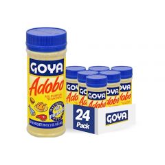 Goya Foods Adobo All Purpose Seasoning without Pepper, 16.5 Ounce (Pack of 24)