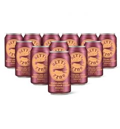 Betty Buzz Sparkling Apple Ginger Sour Cherry Mocktail by Blake Lively (12 pack Cans) - Natural Flavors & Sweeteners, Only Clean Ingredients