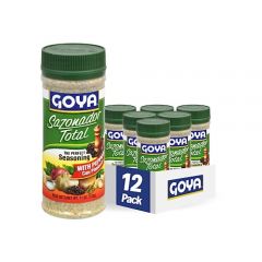 Goya Foods Sazonador Total Seasoning with Pepper, 11 Ounce (Pack of 12)