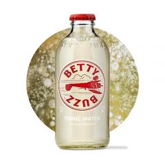 Betty Buzz Tonic Water, Premium Sparkling Soda by Blake Lively (12 pack) | Natural Flavors & Sweeteners, Only Clean Ingredients