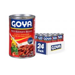 Goya Foods Red Kidney Beans in Sauce (Guisadas), 15-Ounce (Pack of 24)