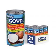 Goya Foods Cream of Coconut, 15-Ounce (Pack of 24)