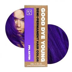 Good Dye Young Semi Permanent Purple Hair Dye (PPL Eater) ? UV Protective Temporary Hair Color Lasts 15-24+ Washes ? Conditioning Purple Hair Dye