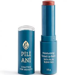 Pili Ani Moisturizing Tinted Pili Lip Butter in Barely Red - Infused with Elemi Oil and Pili Butter Formula. Nourishes and moisturizes lips with tinted variants that give greater color pay-off. 3.5g