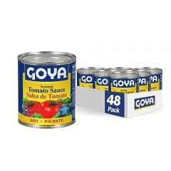 Goya Foods Seasoned Tomato Sauce, Hot, 8 Ounce (Pack of 48)
Visit the Goya Store