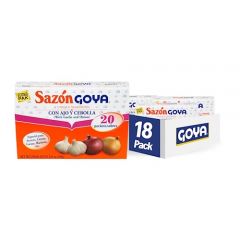 Goya Foods Saz? Seasoning with Garlic and Onion, 3.52 Ounce (Pack of 18)