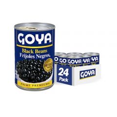 Goya Foods Black Beans, 15.5 Ounce (Pack of 24)