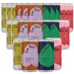 De Soi Mix Pack by Katy Perry - Non-Alcoholic Sparkling Beverages, Natural Botanicals, Adaptogen Drink, Vegan, Gluten-Free, Ready to Drink 24-PACK (8 Fl Oz Cans)