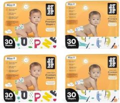 Hello Bello Premium Baby Diapers Size 2 I 120 Count of Disposable, Extra-Absorbent, Hypoallergenic, & Eco-Friendly Baby Diapers with Snug & Comfort Fit I Alphabet Soup (60) + Sleepy Sloth (60)