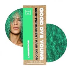 Good Dye Young Semi Permanent Green Hair Dye (Wondermint) ? UV Protective Temporary Hair Color Lasts 15-24+ Washes ? Conditioning Green Hair Dye