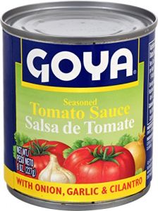 Goya Foods Tomato Sauce with Cilantro, Onion & Garlic, 8 Ounce