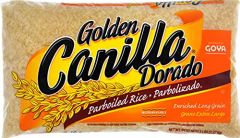 Goya Golden Canilla Long Grain Parboiled Rice, 5 Pound