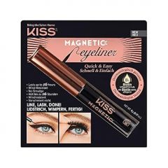 KISS Magnetic, Magnetic Eyeliner, Smudge Proof, Works Magnetic Lashes, Includes 1 Magnetic Lash Eyeliner, Long Lasting Wear, Can Be Used With Strip Lashes And Lash Clusters