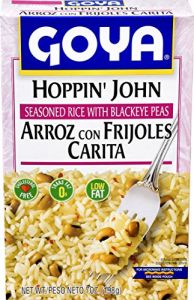 Goya Foods Hoppin' John Seasoned Rice Mix with Blackeye Peas, 7 Ounce (Pack of 12)