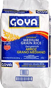 Goya Foods Enriched Medium Grain Rice, 20 Pound (Pack of 1)