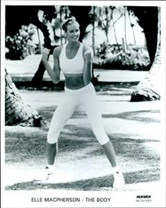 Vintage photo of Model Elle Macpherson in39;The Body Workout39;