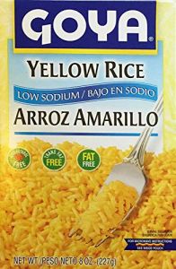 Goya Foods Yellow Rice Mix, Low Sodium, 7 Ounce (Pack of 12)