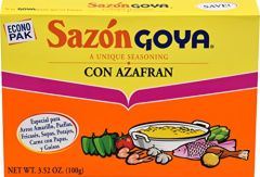 Goya Saz? Seasoning With Azafran, 3.52 Oz