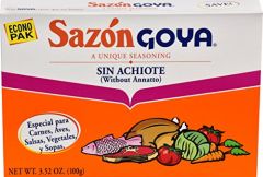 Goya Foods Sazon Seasoning without Annatto, 3.52 Ounce