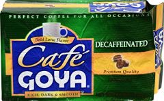 Goya Foods Premium Bold Latin Coffee, Decaffeinated, 8.8 Ounce