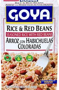 Goya Foods Rice and Red Beans, Seasoned Rice Mix, 7 Ounce (Pack of 12)