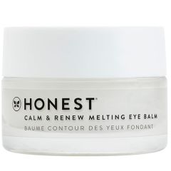 Honest Beauty Calm + Renew Anti-Aging Melting Eye Balm for Sensitive + Dry Skin | Shea Butter, Argan Oil, + Aloe | EWG Verified, Vegan + Cruelty Free | .5 fl oz