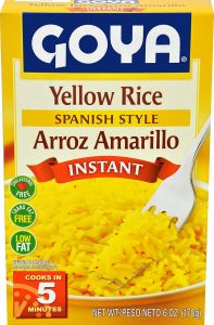 Goya Foods Instant Yellow Rice, Spanish Style, 6 Ounce