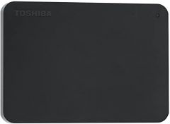 Toshiba Canvio Basics 2TB Portable External Hard Drive USB 3.0, Black - HDTB420XK3AA