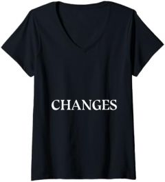 Justin Bieber Changes Cover V-Neck T-Shirt