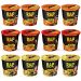 Rap Snacks Beef Prime Rib, Creamy Chicken Gumbo, and Louisiana Hot & Spicy Chicken ICON Ramen Noodles E-40, Master P, and Boosie Variety-Pack of 12