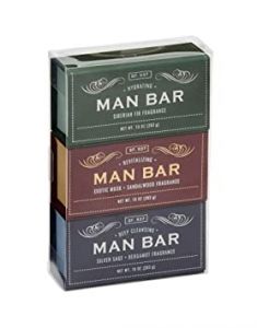 San Francisco Soap Co Man Bar 3-Piece Gift Set